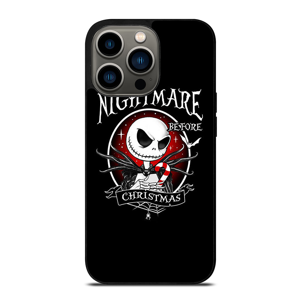 JACK SKELLINGTON NIGHTMARE BEFORE CHRISTMAS BLACK iPhone 13 Pro Case Cover