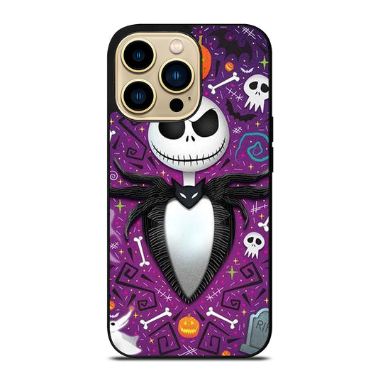 JACK SKELLINGTON NIGHTMARE BEFORE CHRISTMAS CARTOON iPhone 14 Pro Max Case Cover
