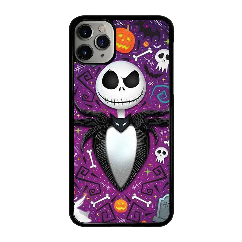 JACK SKELLINGTON NIGHTMARE BEFORE CHRISTMAS CARTOON iPhone 11 Pro Max Case Cover