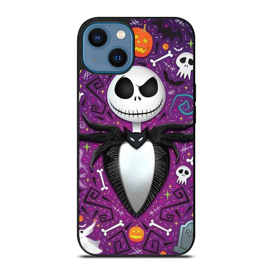 JACK SKELLINGTON NIGHTMARE BEFORE CHRISTMAS CARTOON iPhone 14 Case Cover
