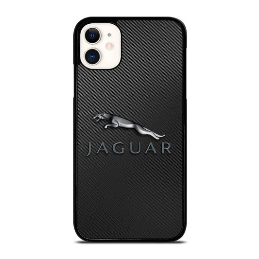 JAGUAR LOGO CARBON 2 iPhone 11 Case Cover