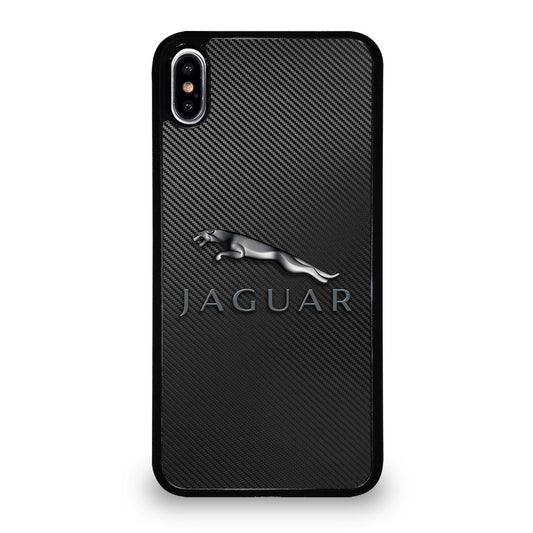 JAGUAR LOGO CARBON 2 iPhone XS Max Case Cover