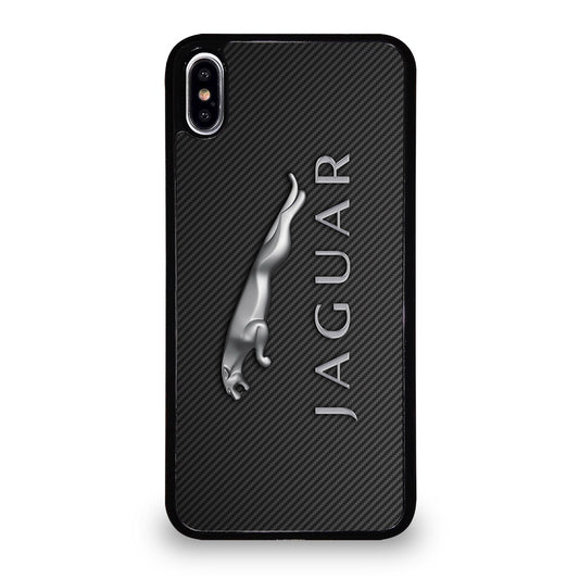 JAGUAR LOGO CARBON iPhone XS Max Case Cover