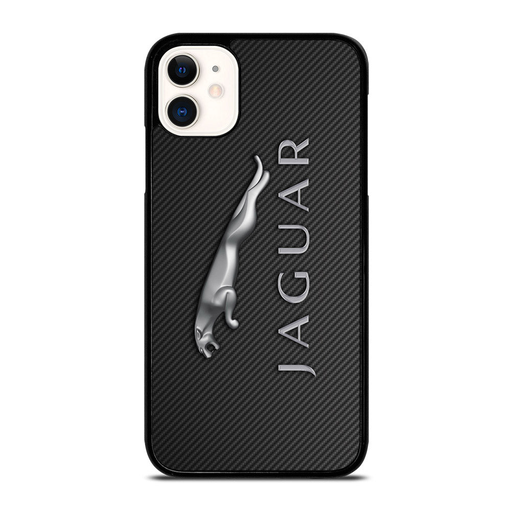 JAGUAR LOGO CARBON iPhone 11 Case Cover