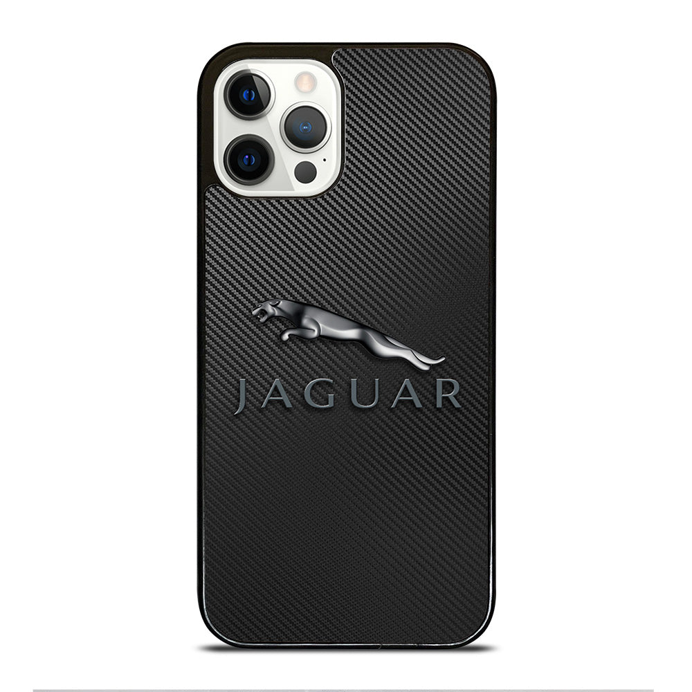 JAGUAR LOGO CARBON 2 iPhone 12 Pro Case Cover