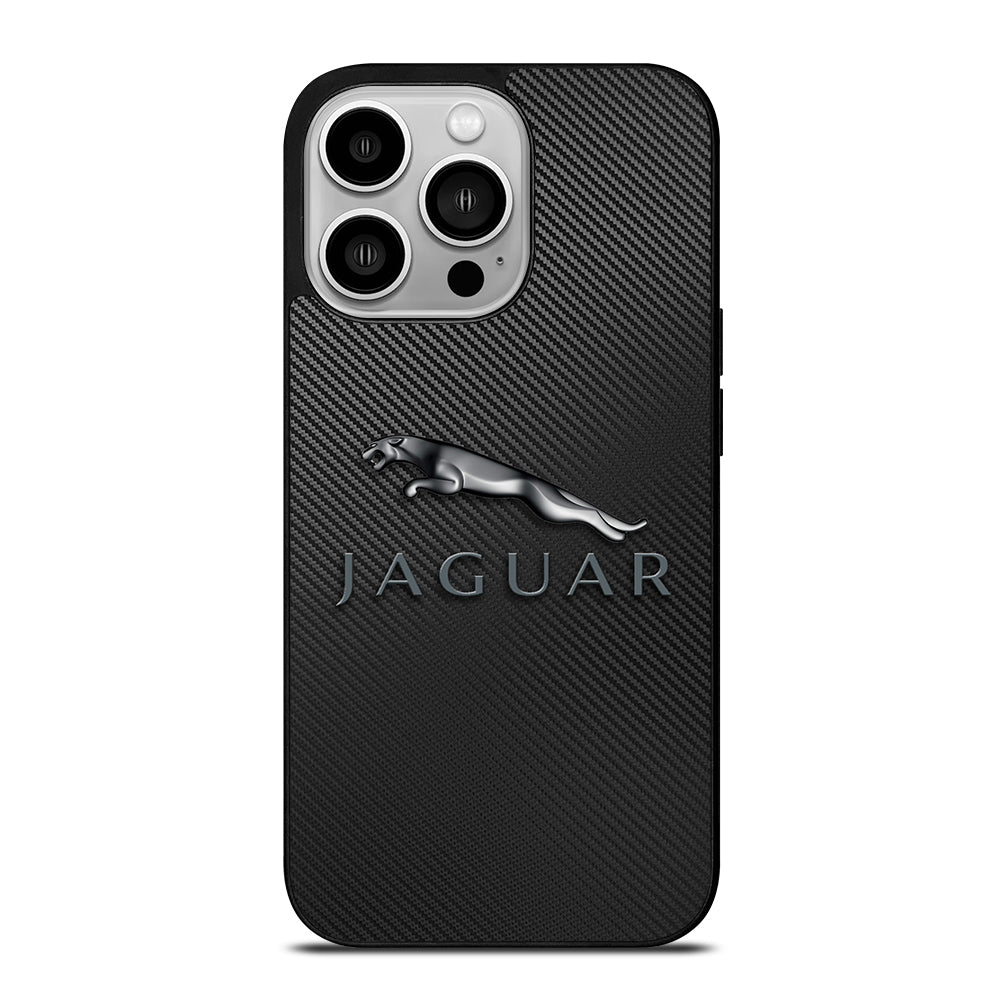 JAGUAR LOGO CARBON 2 iPhone 14 Pro Case Cover