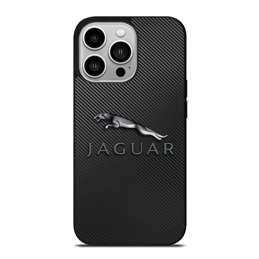 JAGUAR LOGO CARBON 2 iPhone 14 Pro Case Cover
