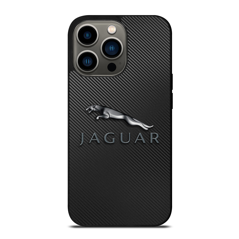 JAGUAR LOGO CARBON 2 iPhone 13 Pro Case Cover