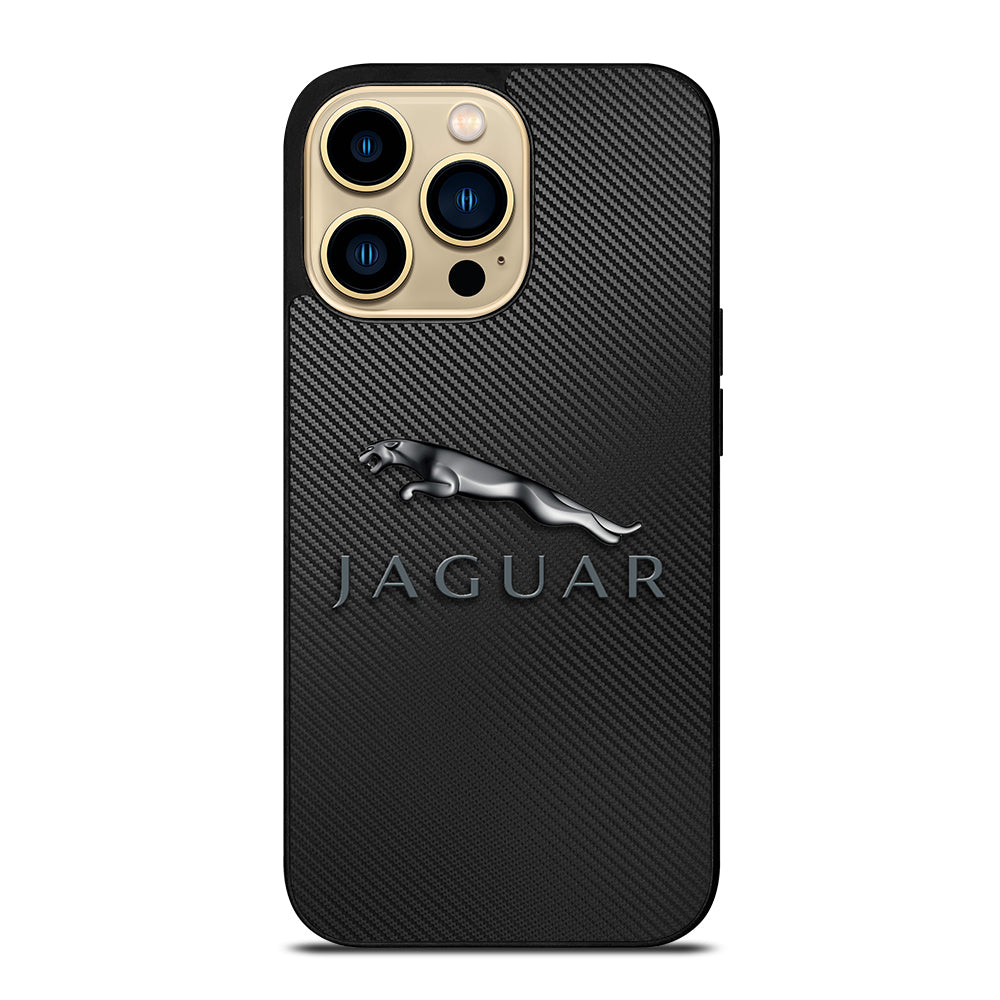 JAGUAR LOGO CARBON 2 iPhone 14 Pro Max Case Cover