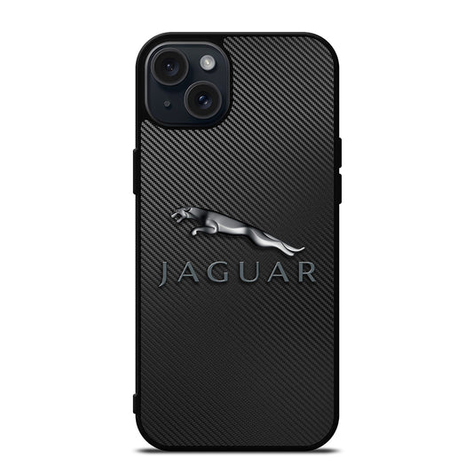 JAGUAR LOGO CARBON 2 iPhone 15 Plus Case Cover