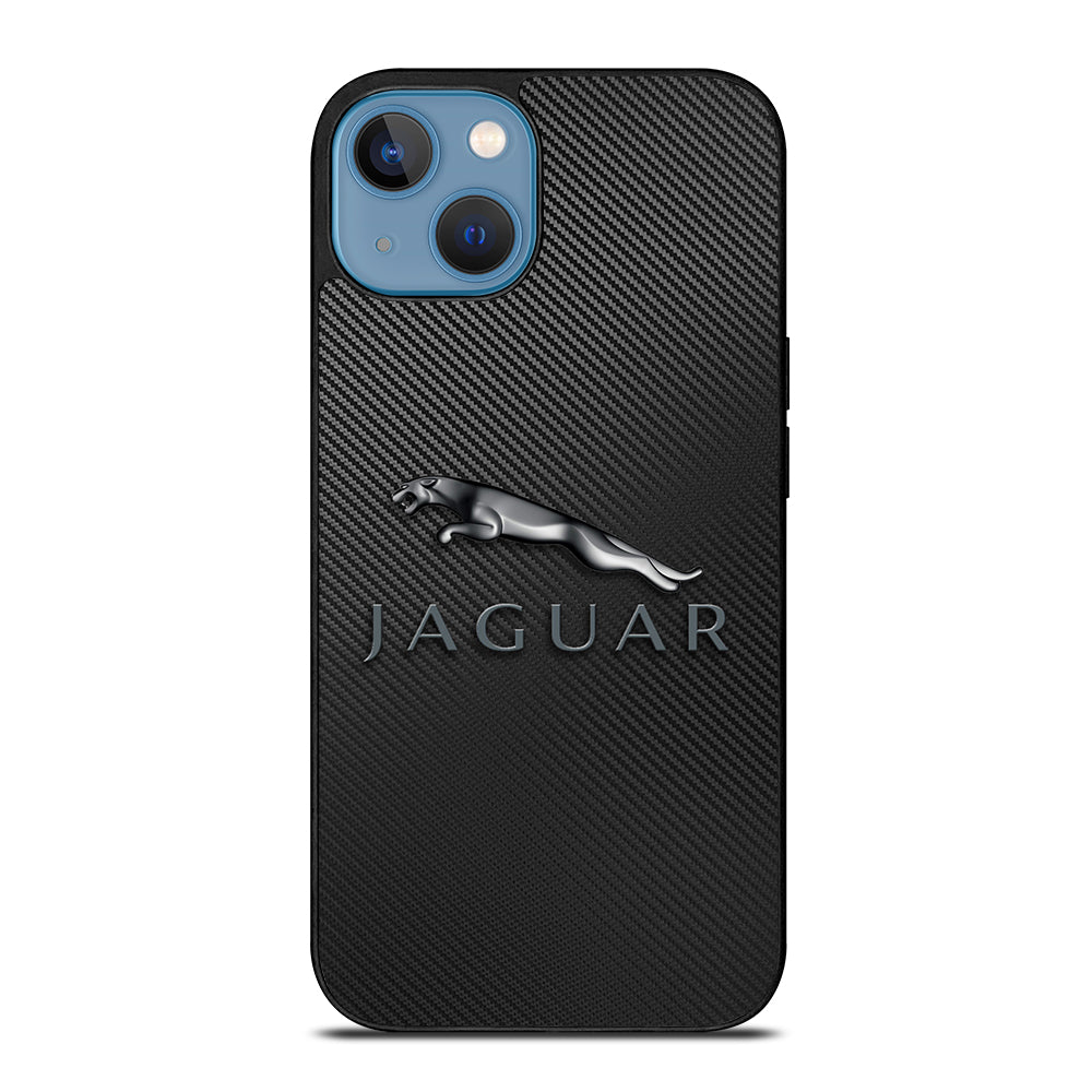 JAGUAR LOGO CARBON 2 iPhone 13 Case Cover