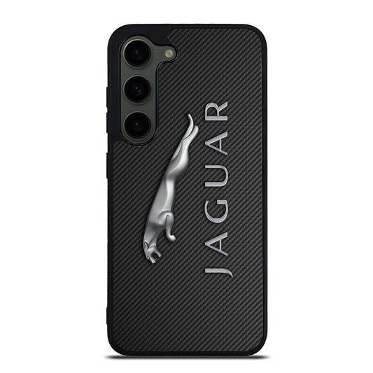 JAGUAR LOGO CARBON Samsung Galaxy S23 Plus Case Cover