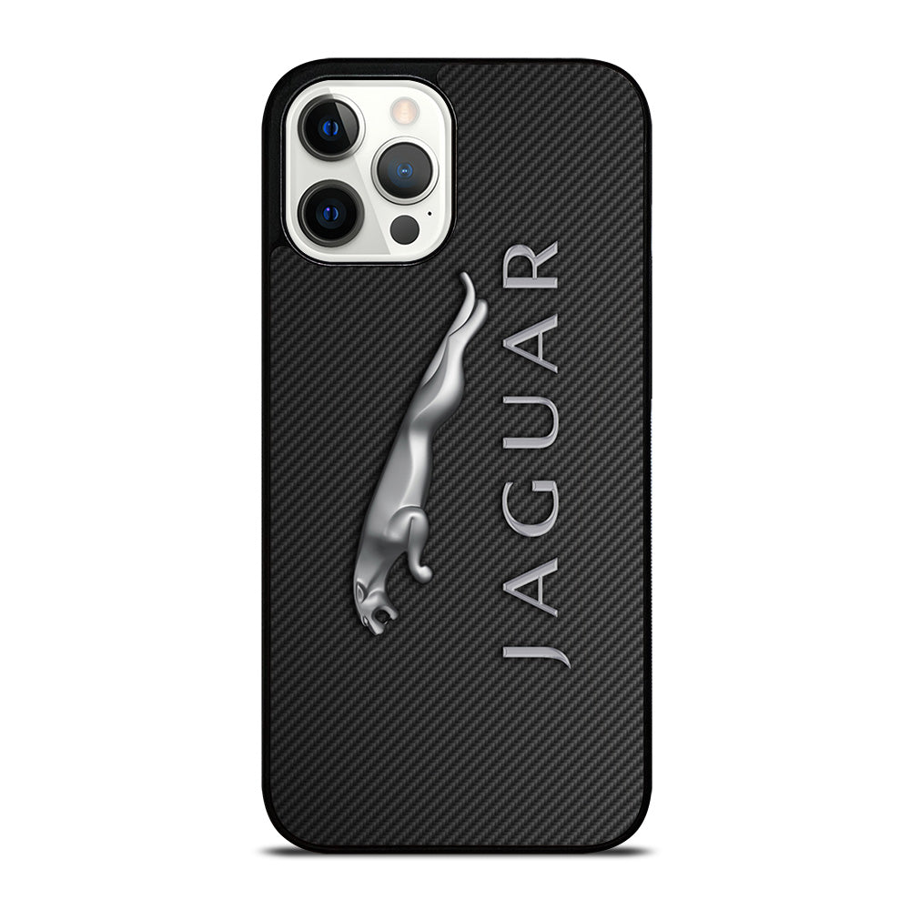 JAGUAR LOGO CARBON iPhone 12 Pro Max Case Cover