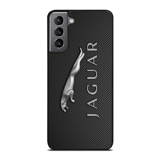 JAGUAR LOGO CARBON Samsung Galaxy S21 Plus Case Cover