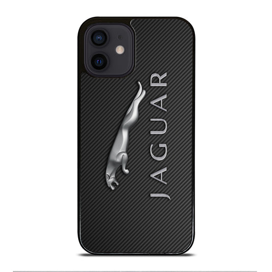 JAGUAR LOGO CARBON iPhone 12 Mini Case Cover