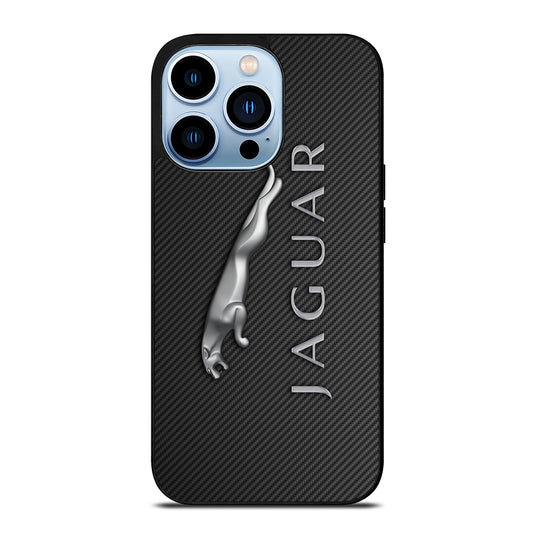 JAGUAR LOGO CARBON iPhone 13 Pro Max Case Cover