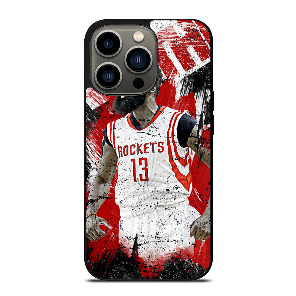 JAMES HARDEN 13 HOUSTON ROCKETS 1 iPhone 13 Pro Case Cover