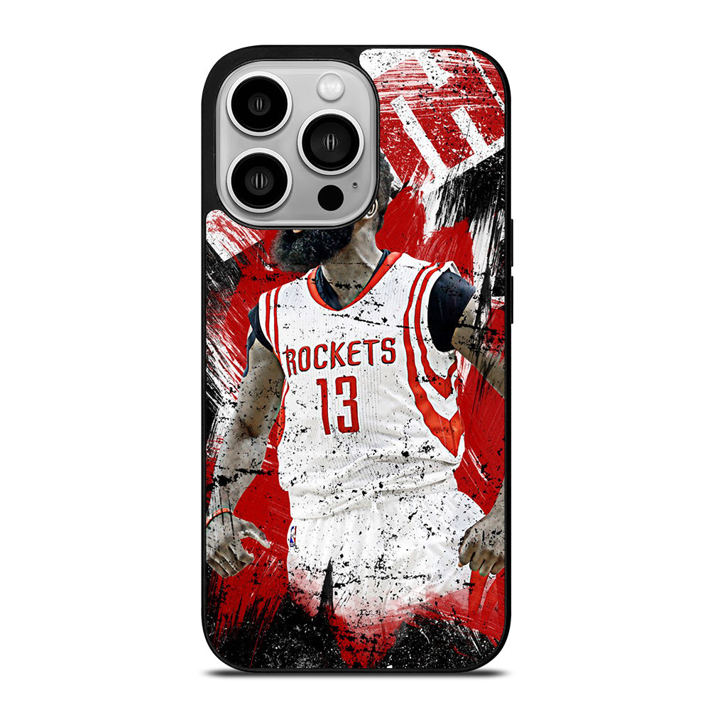 JAMES HARDEN 13 HOUSTON ROCKETS 1 iPhone 14 Pro Case Cover