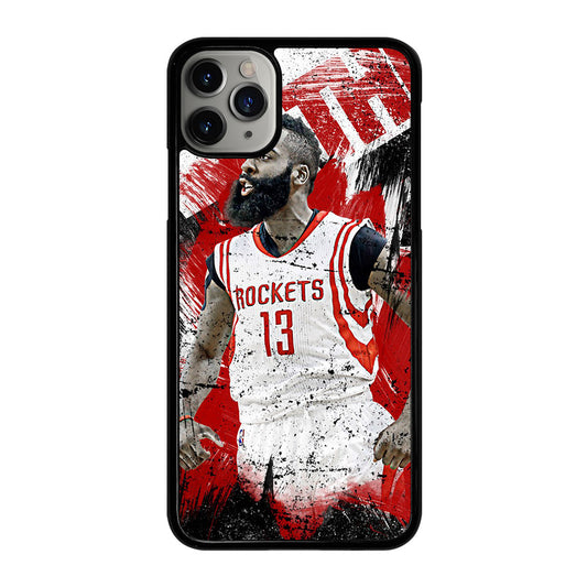 JAMES HARDEN 13 HOUSTON ROCKETS 1 iPhone 11 Pro Max Case Cover