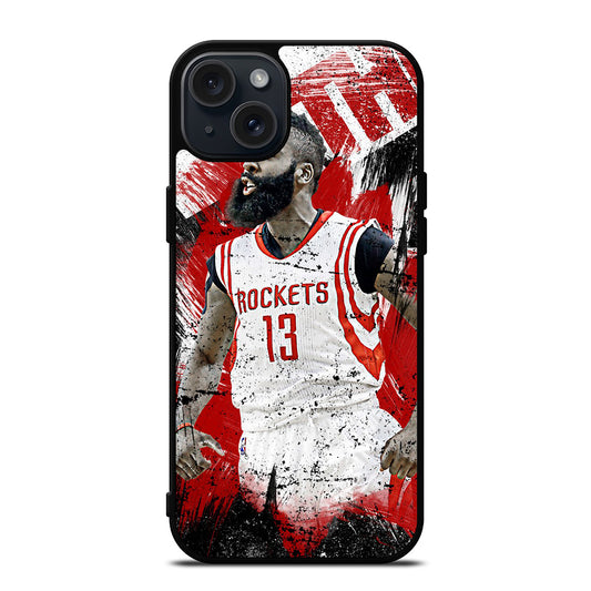 JAMES HARDEN 13 HOUSTON ROCKETS 1 iPhone 15 Plus Case Cover