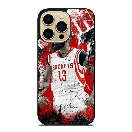 JAMES HARDEN 13 HOUSTON ROCKETS 1 iPhone 14 Pro Max Case Cover