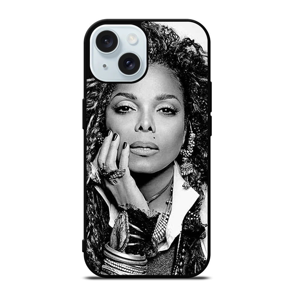 JANET JACKSON SINGER 2 iPhone 15 Case Cover