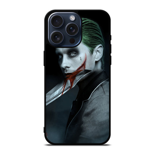 JARED LETO JOKER DC iPhone 15 Pro Max Case Cover
