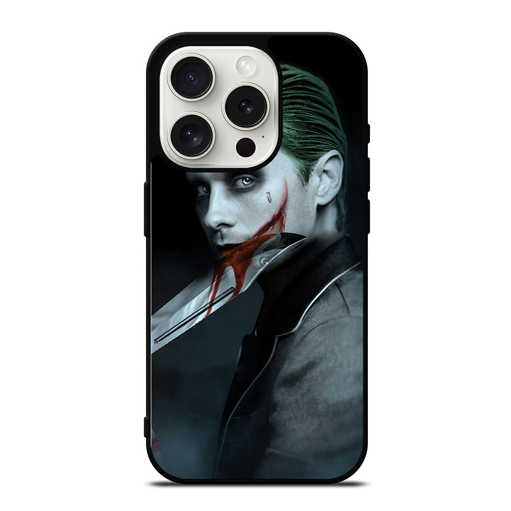 JARED LETO JOKER DC iPhone 15 Pro Case Cover