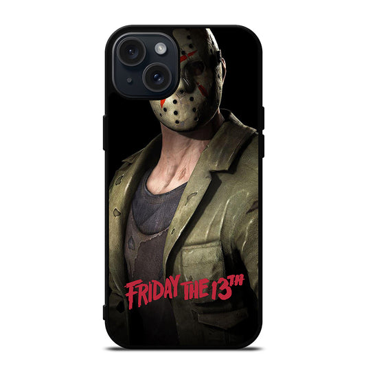 JASON FRIDAY THE 13TH HORROR MOVIE iPhone 15 Plus Case Cover