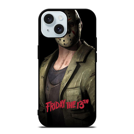 JASON FRIDAY THE 13TH HORROR MOVIE iPhone 15 Case Cover