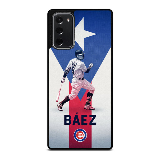 JAVIER BAEZ CHICAGO CUBS MLB 3 Samsung Galaxy Note 20 Case Cover