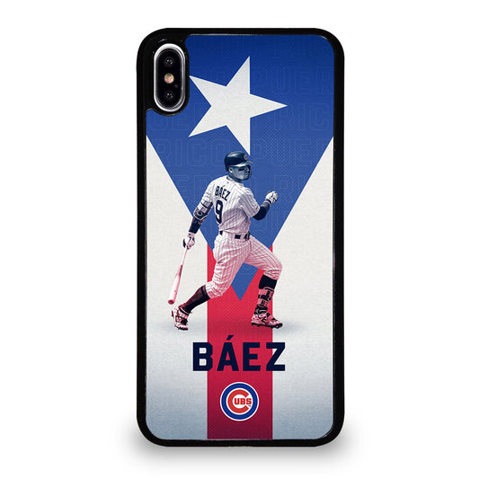 JAVIER BAEZ CHICAGO CUBS MLB 3 iPhone XS Max Case Cover