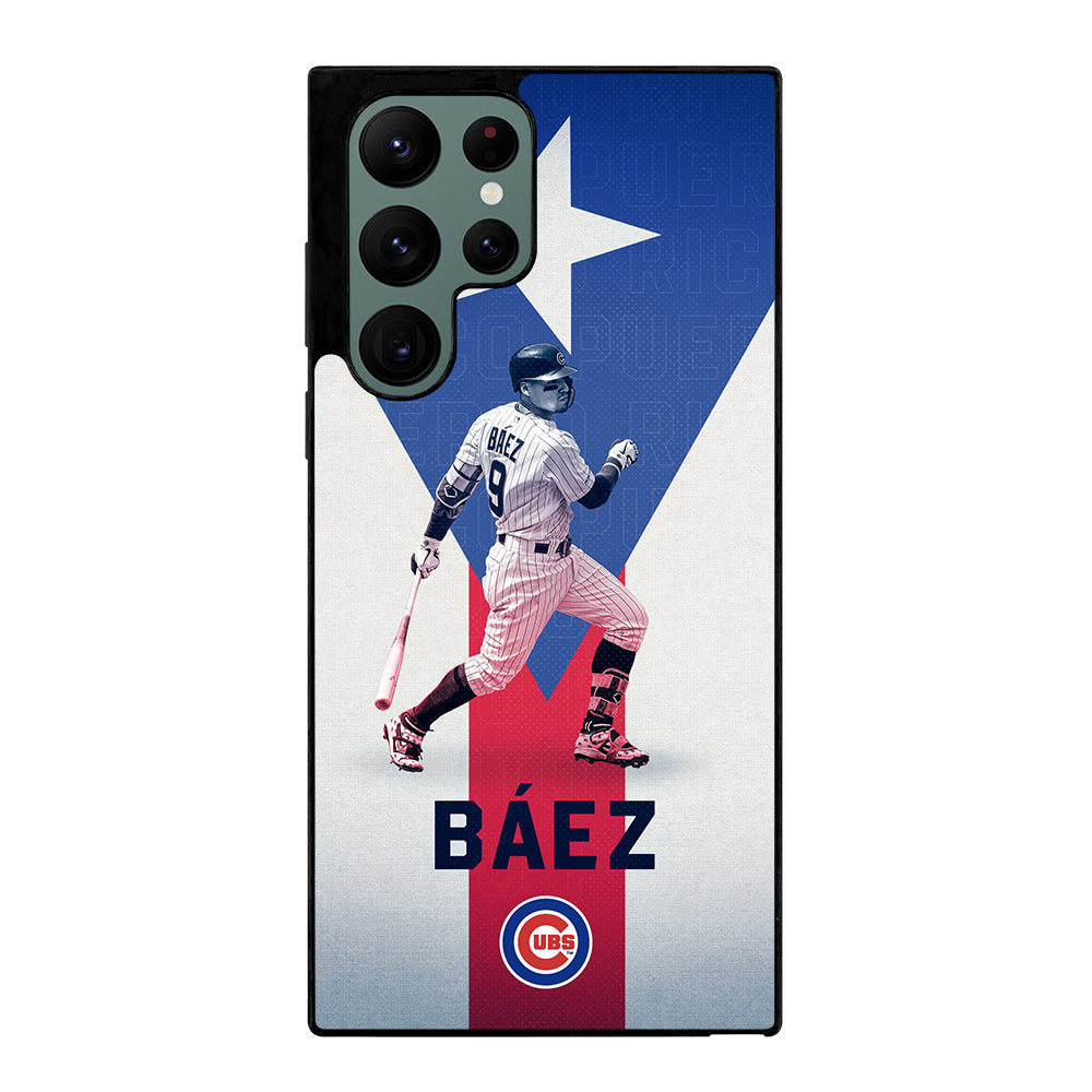 JAVIER BAEZ CHICAGO CUBS MLB 3 Samsung Galaxy S22 Ultra Case Cover