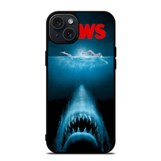 JAWS SHARKS MOVIE iPhone 15 Plus Case Cover