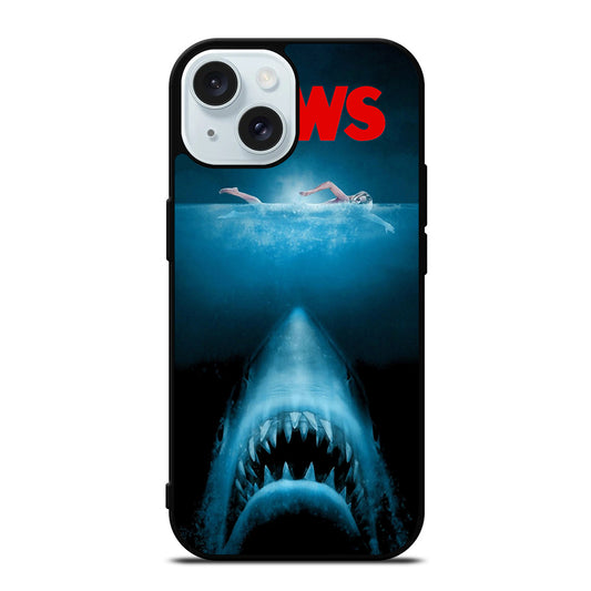 JAWS SHARKS MOVIE iPhone 15 Case Cover