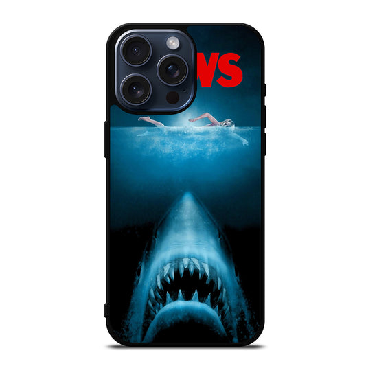JAWS SHARKS MOVIE iPhone 15 Pro Max Case Cover