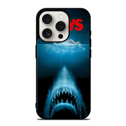 JAWS SHARKS MOVIE iPhone 15 Pro Case Cover