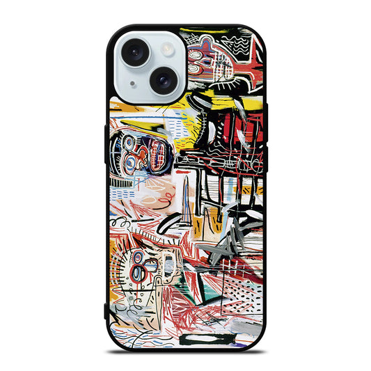 JEAN MICHEL BASQUIAT 1 iPhone 15 Case Cover