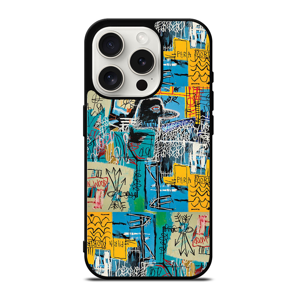 JEAN MICHEL BASQUIAT 3 iPhone 15 Pro Case Cover
