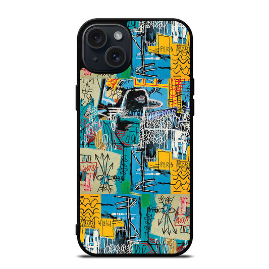 JEAN MICHEL BASQUIAT 3 iPhone 15 Plus Case Cover
