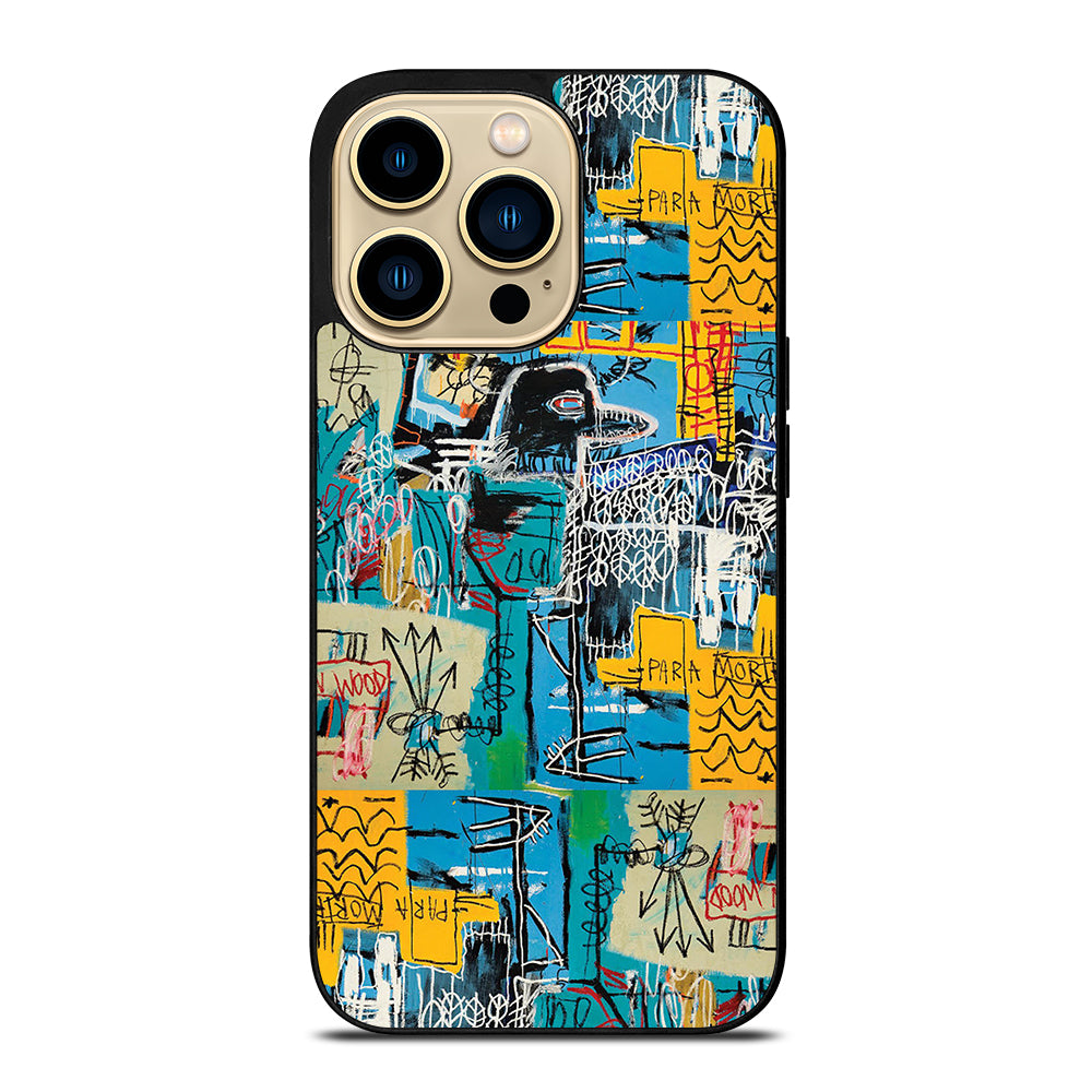 JEAN MICHEL BASQUIAT 3 iPhone 14 Pro Max Case Cover