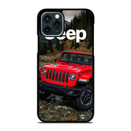 JEEP RED CAR iPhone 11 Pro Case Cover
