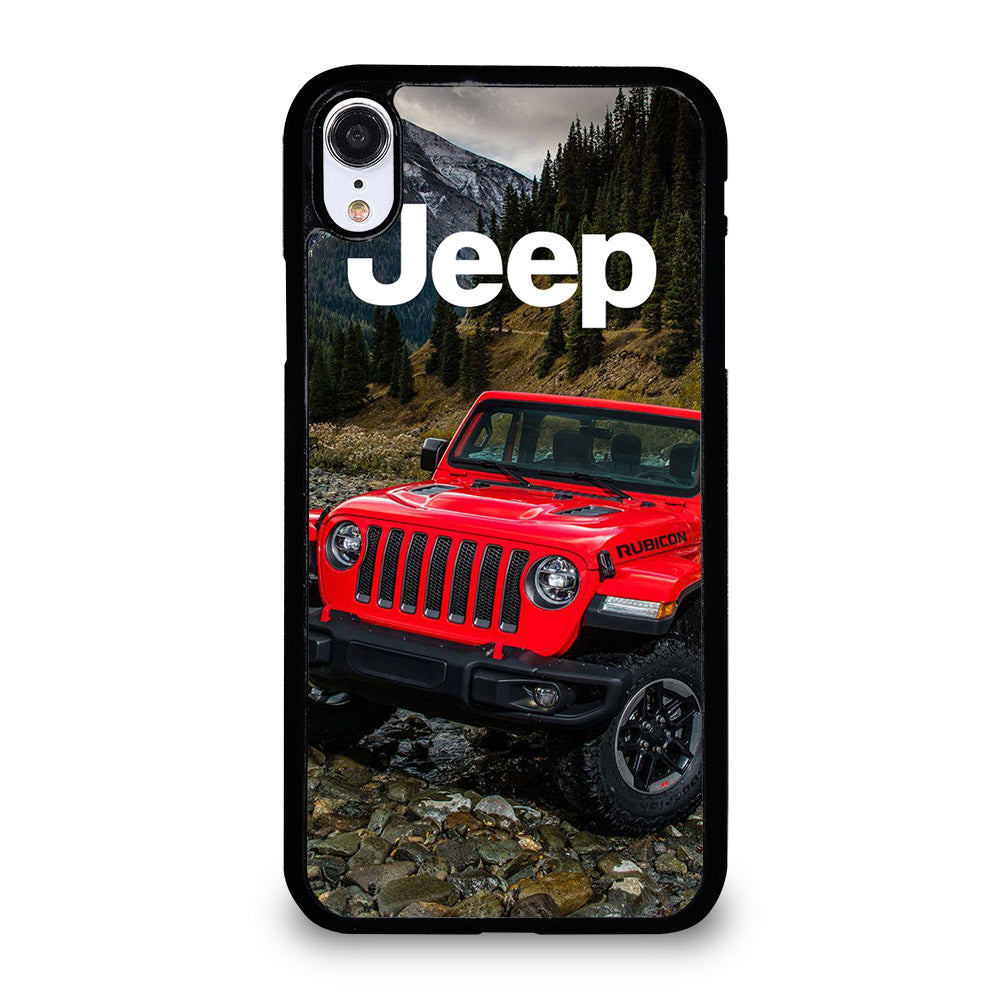 JEEP RED CAR iPhone XR Case Cover