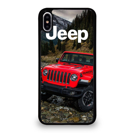 JEEP RED CAR iPhone XS Max Case Cover