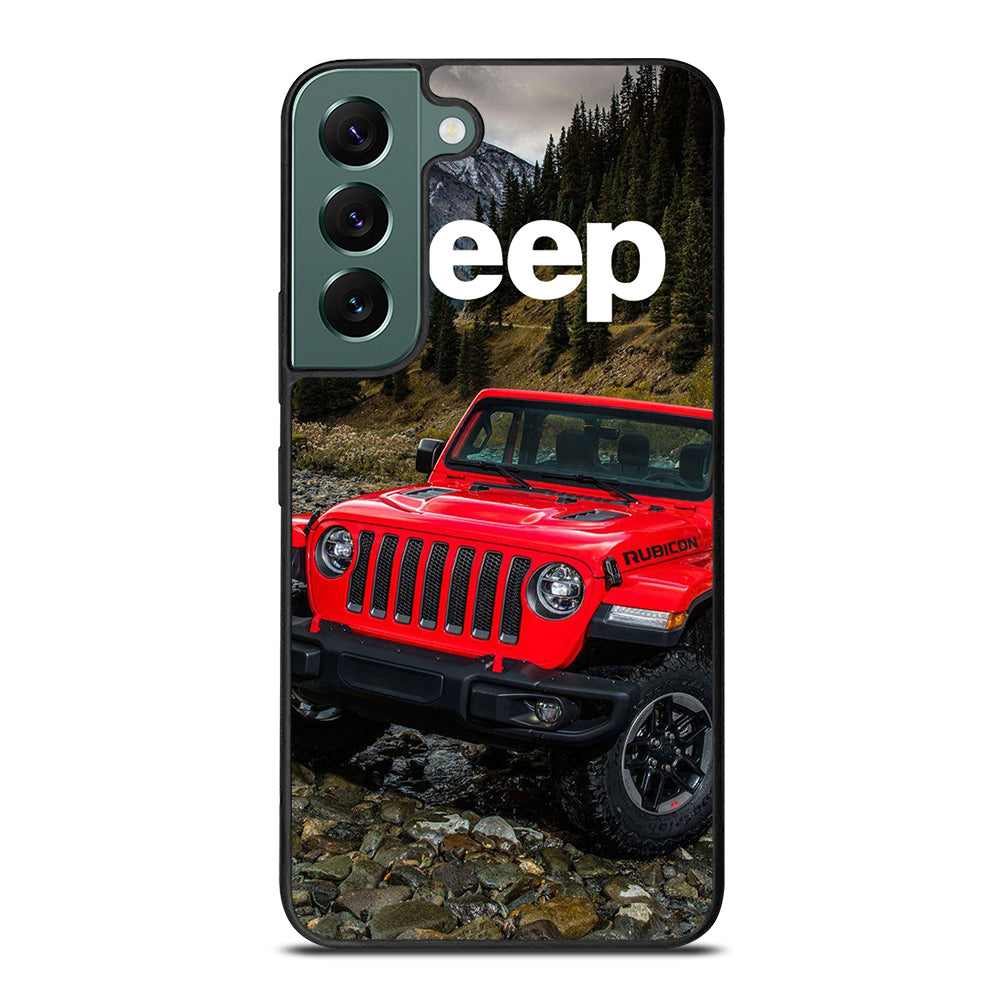 JEEP RED CAR Samsung Galaxy S22 Case Cover