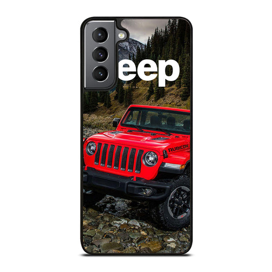 JEEP RED CAR Samsung Galaxy S21 Plus Case Cover