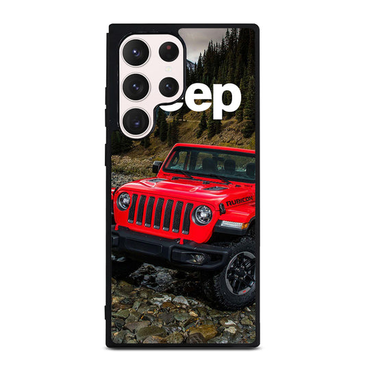 JEEP RED CAR Samsung Galaxy S23 Ultra Case Cover