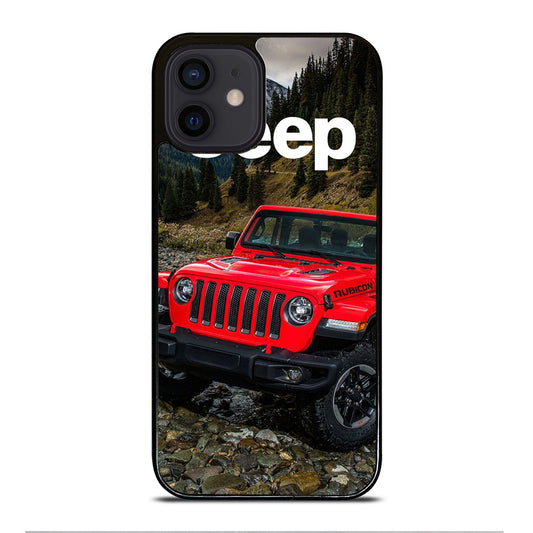 JEEP RED CAR iPhone 12 Mini Case Cover