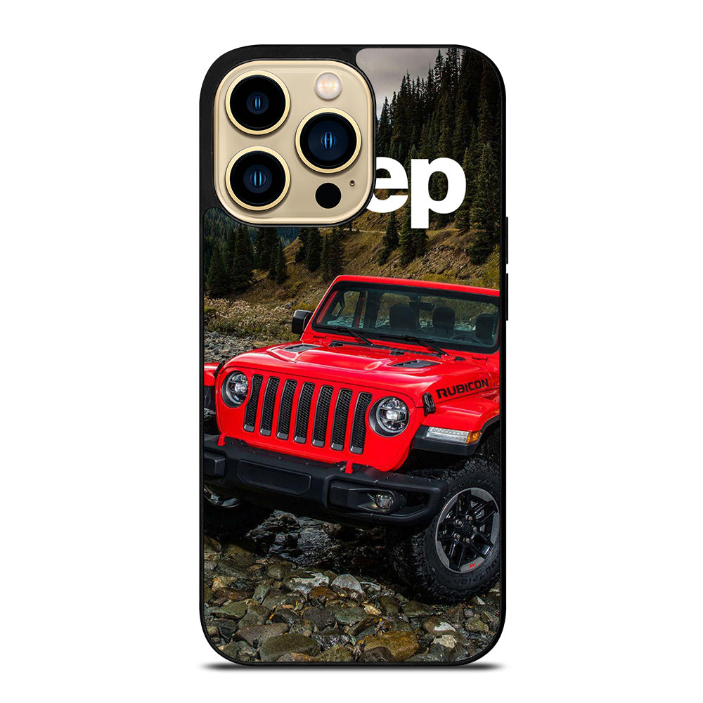 JEEP RED CAR iPhone 14 Pro Max Case Cover