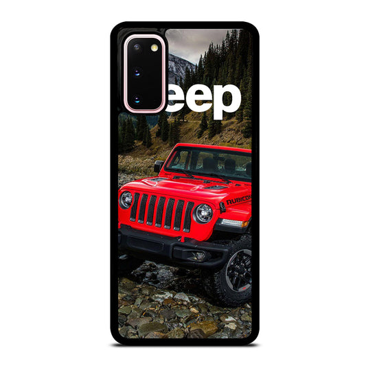 JEEP RED CAR Samsung Galaxy S20 Case Cover